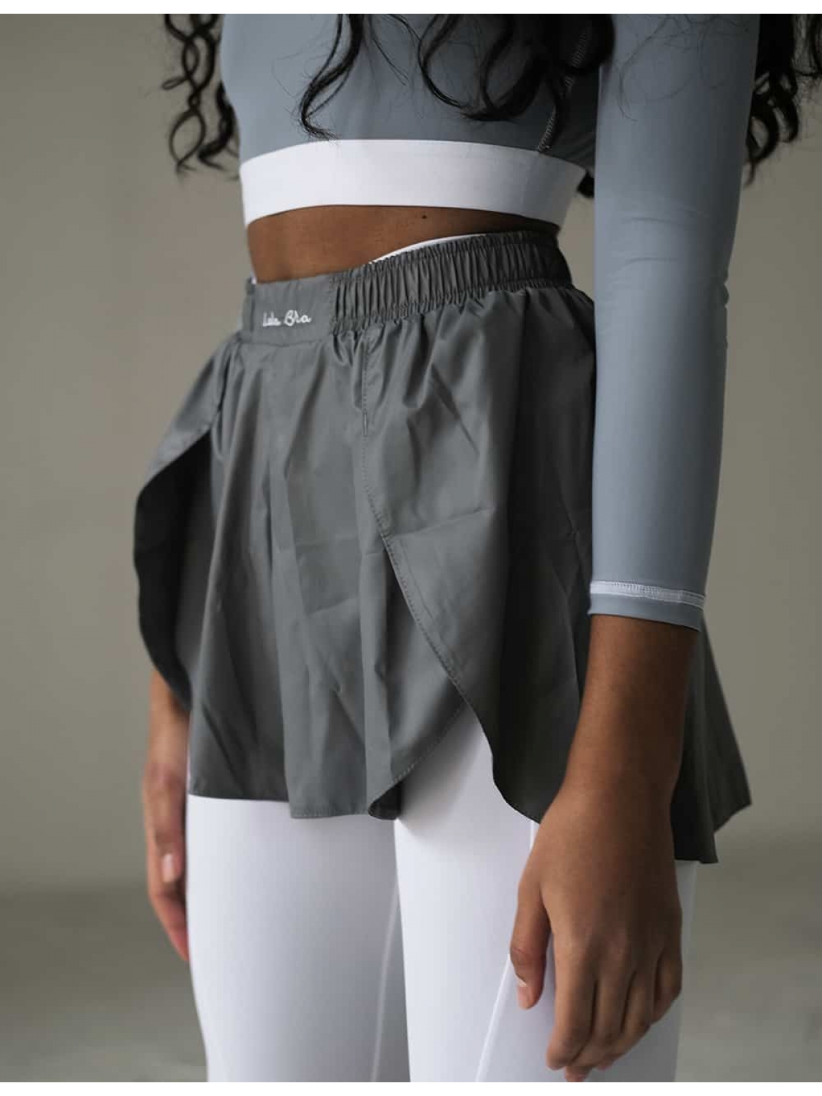 Grey sport shorts