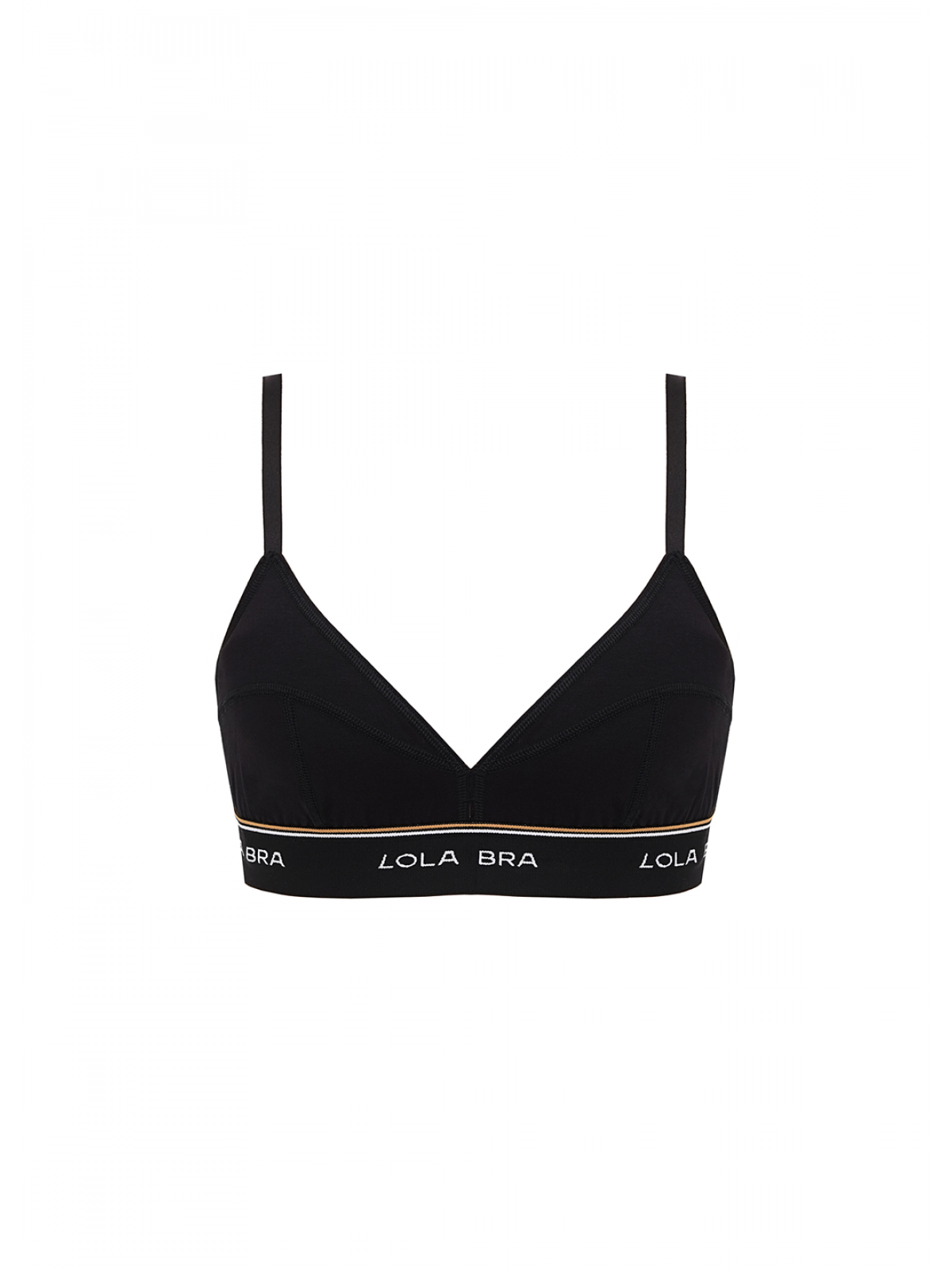 Black basic bra