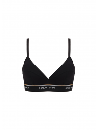 Black basic bra