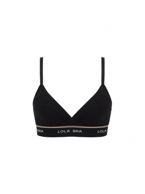 Black basic bra