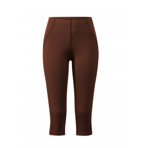 Brown sports capri