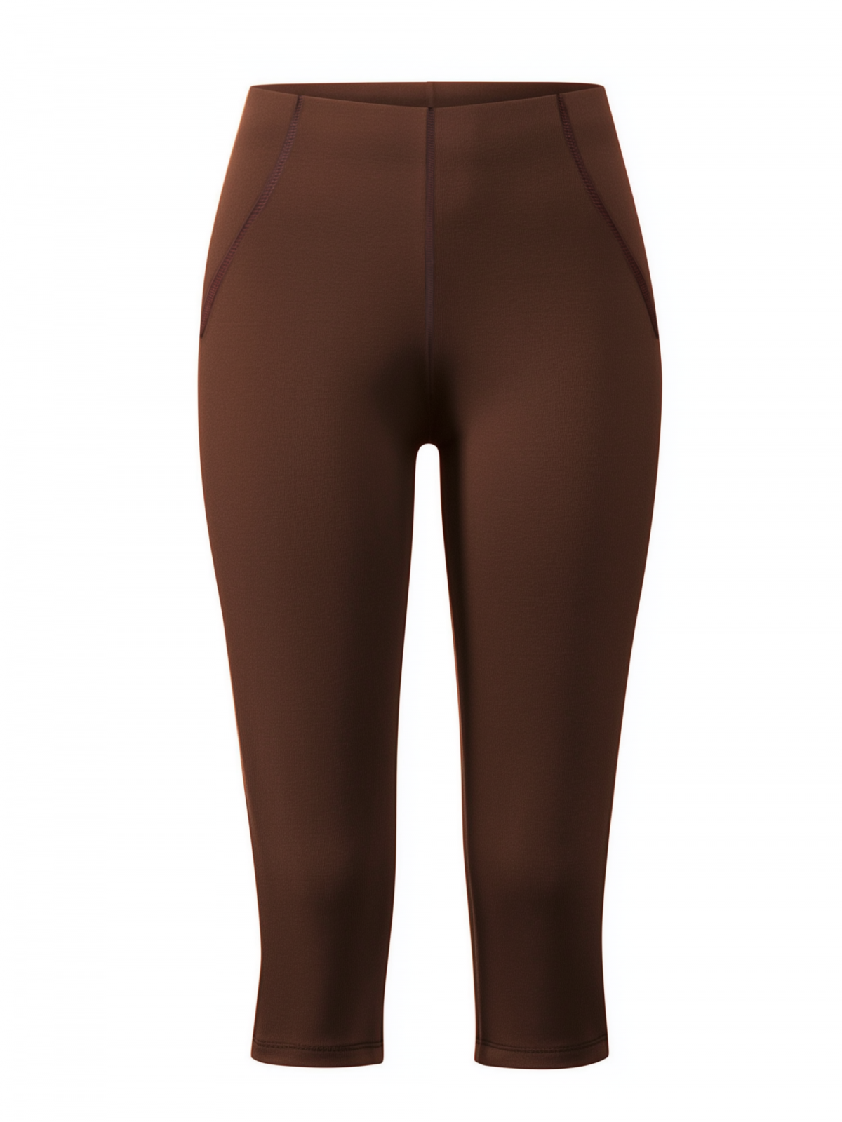 Капрі спортивні коричневі