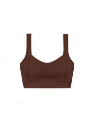 Топ спортивний коричневий