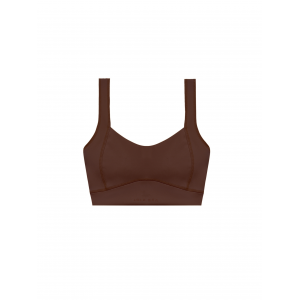 Brown sports top