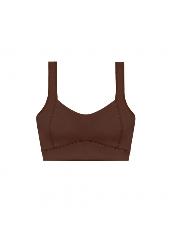 Топ спортивний коричневий