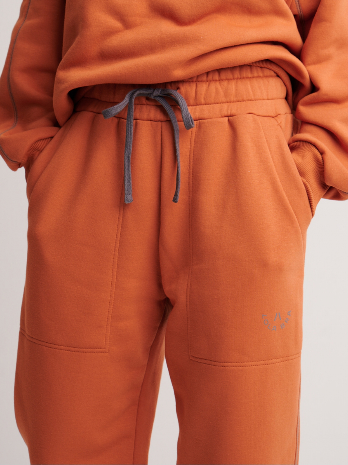 Orange warm pants