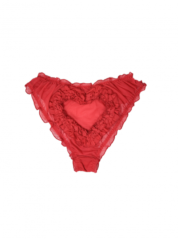 Red panties LOVE