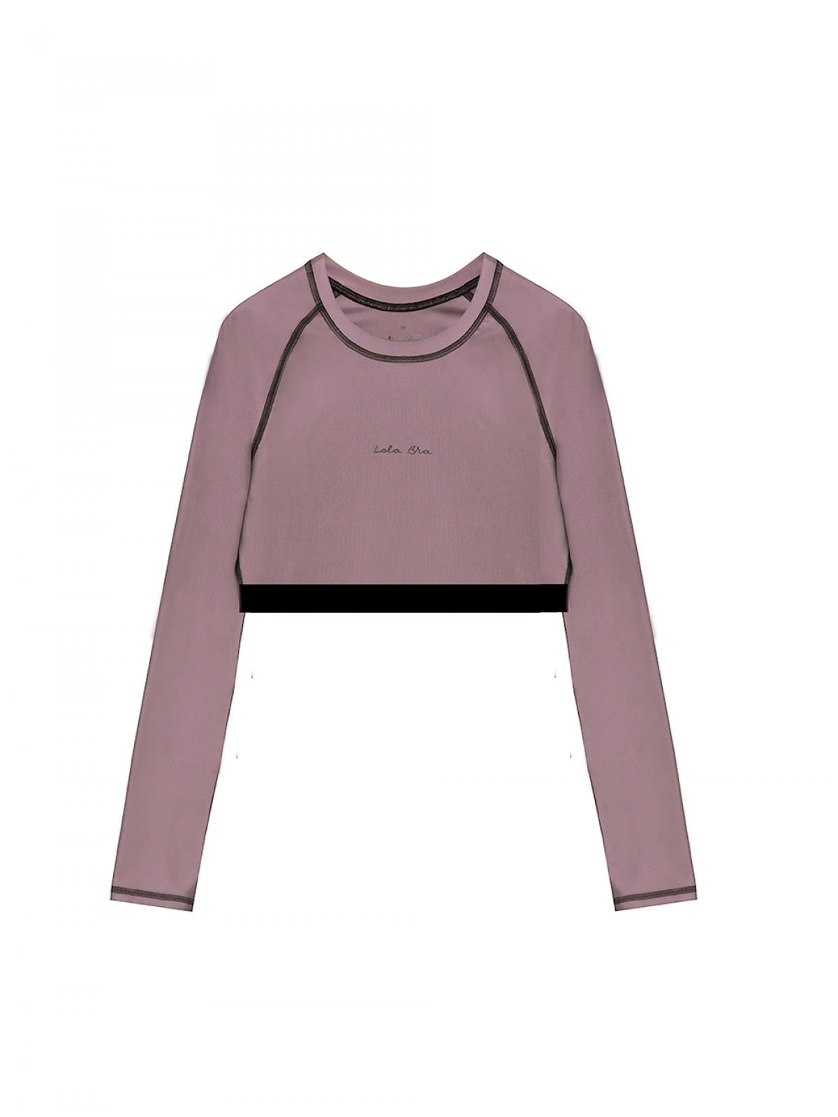 Рашгард спортивний короткий фіолетовий