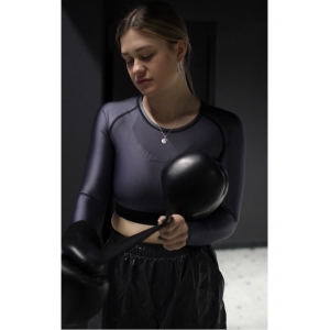 Rashguard for sport graphite