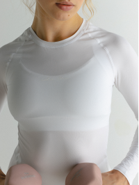 White rashguard