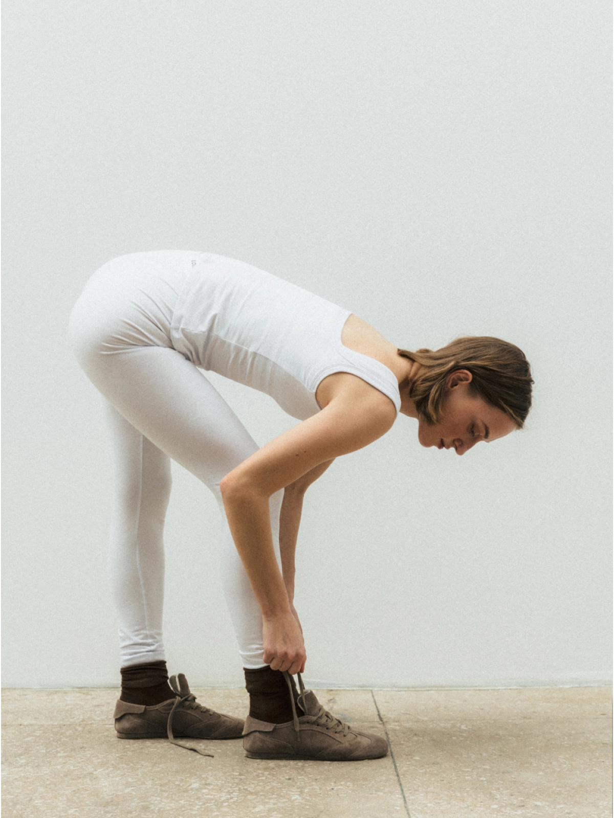 Leggings white