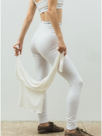 Leggings white