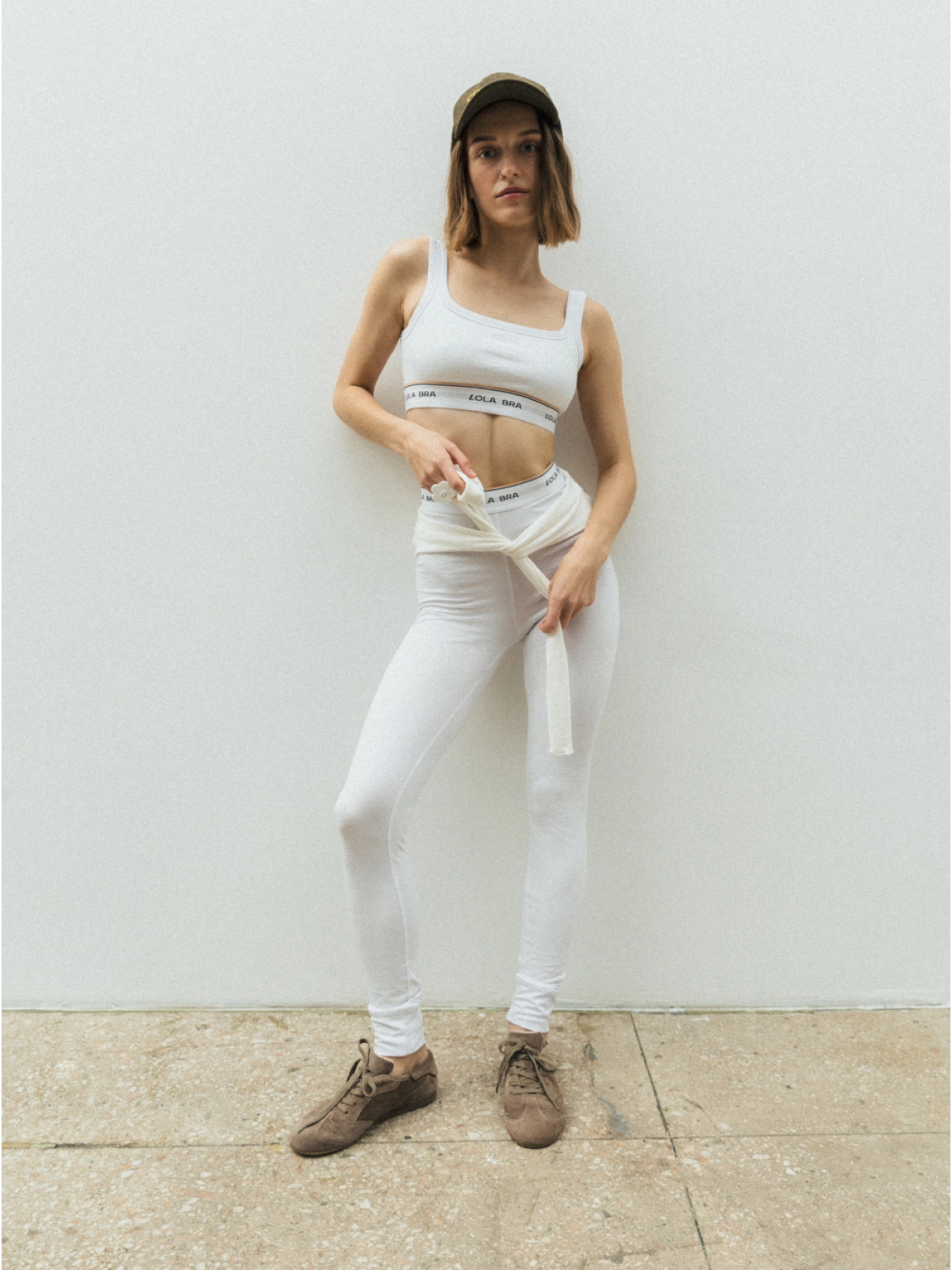 Leggings white