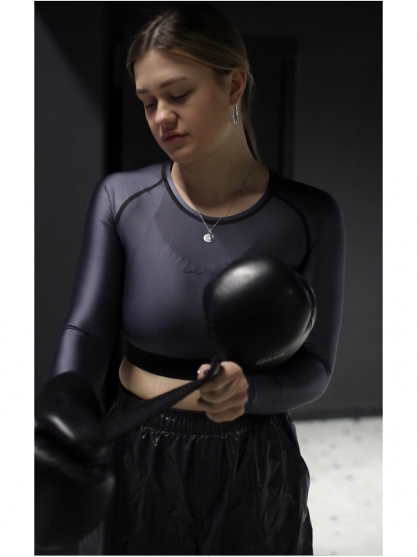 Rashguard for sport graphite