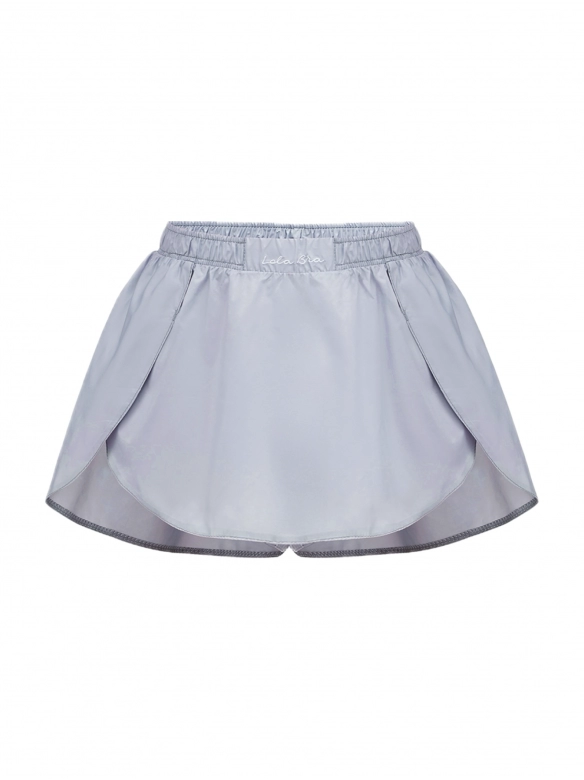 Blue athletic shorts-skirt