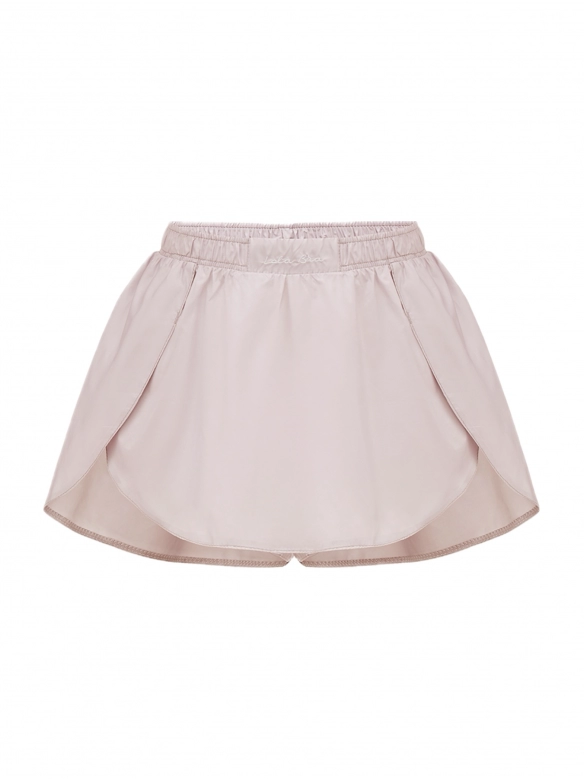 Pink athletic shorts-skirt
