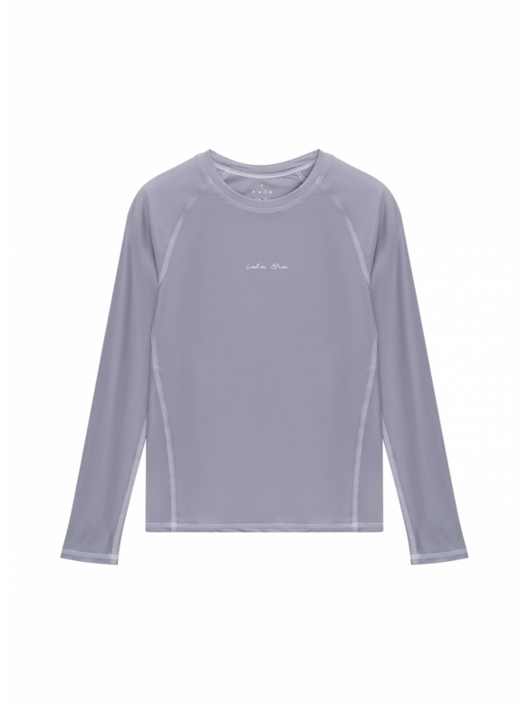 Gray rashguard